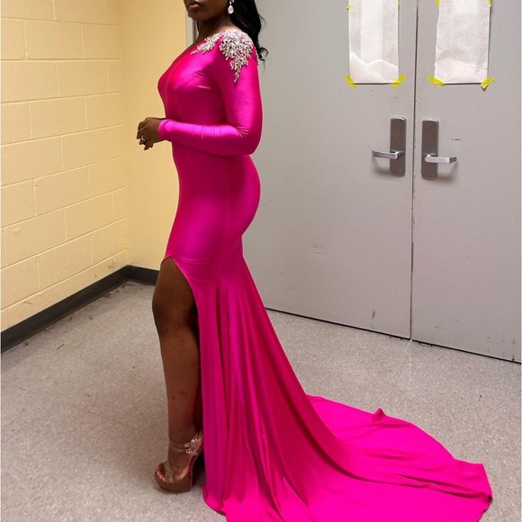 One of a kind JK gown selling for $390 original price was $989 - Picture 1 of 4